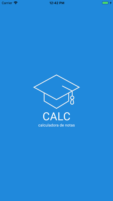 Emulate iPhone app Calculadora de notas Wyden using MyAndroid