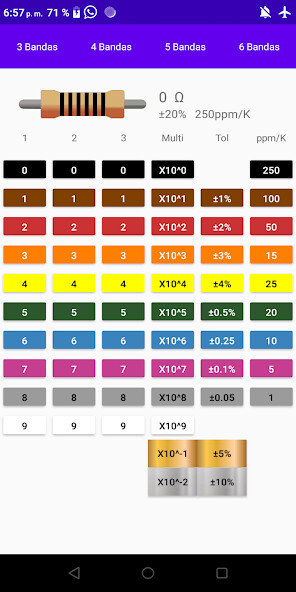 Run android online APK Calculadora de Resistencias from MyAndroid or emulate Calculadora de Resistencias using MyAndroid