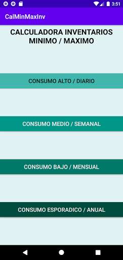 Run android online APK Calculadora Min/Max Inventario from MyAndroid or emulate Calculadora Min/Max Inventario using MyAndroid Run android online APK Calculadora Min/Max Inventario from MyAndroid or emulate Calculadora Min/Max Inventario using MyAndroid