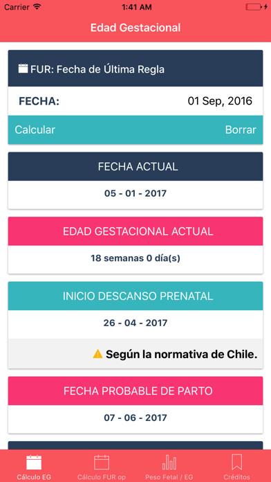 Emulate iPhone app Calculadora Obstétrica UV using MyAndroid Emulate iPhone app Calculadora Obstétrica UV using MyAndroid