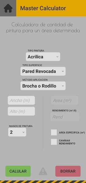 Run android online APK Calculadora - Pintura from MyAndroid or emulate Calculadora - Pintura using MyAndroid Run android online APK Calculadora - Pintura from MyAndroid or emulate Calculadora - Pintura using MyAndroid
