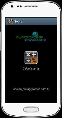 Emulate Android APK Calcula Juros