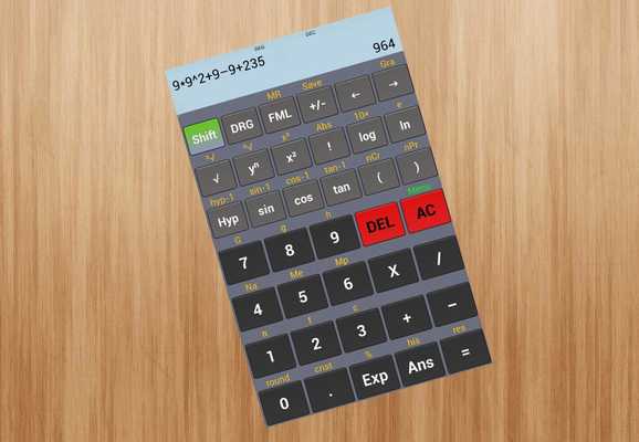 Emulate Android APK Calculatar Pro(Casio Fx 570MS)
