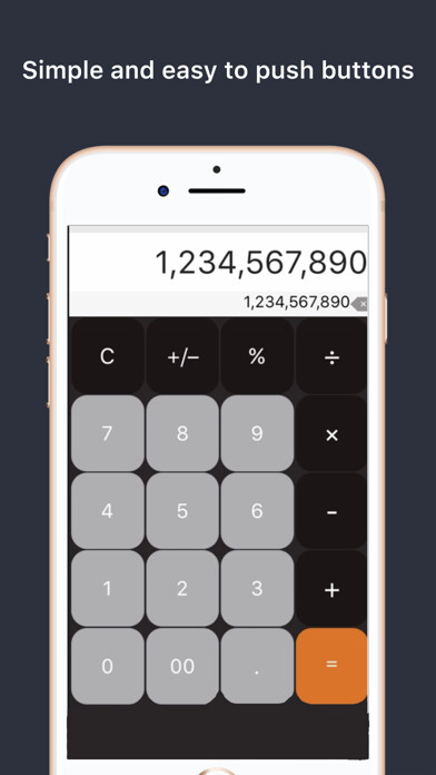 Emulate iPhone app Calculate+4 -simple calculator using MyAndroid