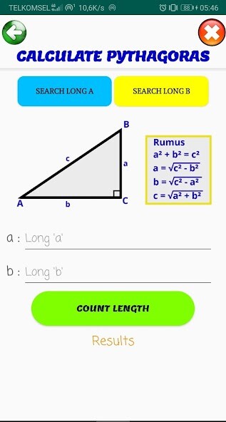 Run android online APK Calculate Pythagoras from MyAndroid or emulate Calculate Pythagoras using MyAndroid Run android online APK Calculate Pythagoras from MyAndroid or emulate Calculate Pythagoras using MyAndroid