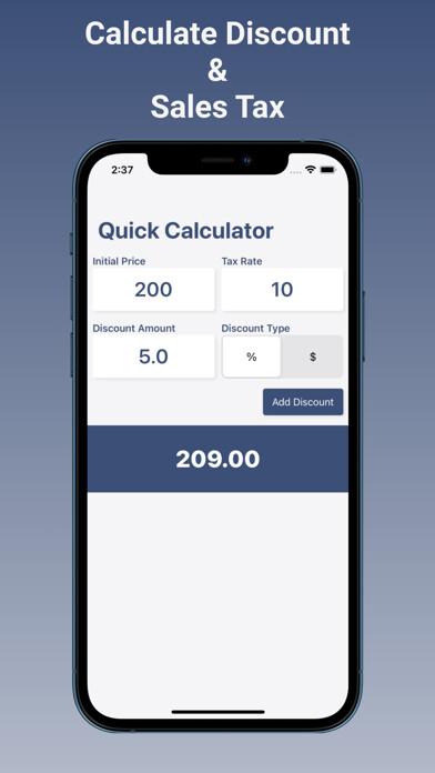 Emulate iPhone app Calculate Sales Tax & Discount using MyAndroid Emulate iPhone app Calculate Sales Tax & Discount using MyAndroid