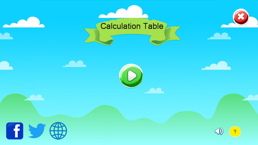 Run android online APK Calculation Table from MyAndroid or emulate Calculation Table using MyAndroid