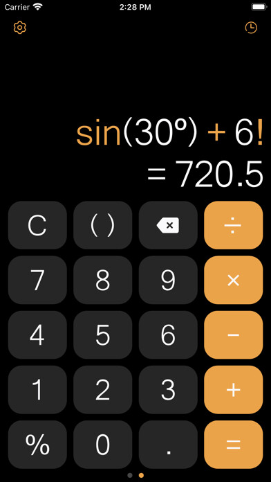 Emulate iPhone app Calculator-Basic & Scientific using MyAndroid