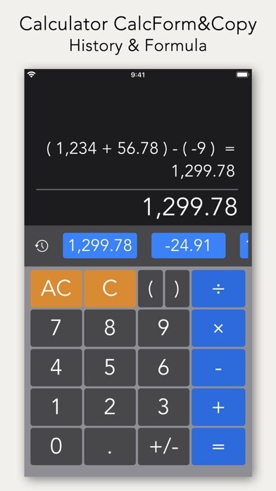 Emulate iPhone app Calculator C&C History Formula using MyAndroid Emulate iPhone app Calculator C&C History Formula using MyAndroid