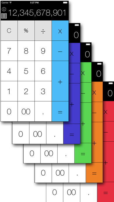 Emulate iPhone app Calculator COLORS using MyAndroid Emulate iPhone app Calculator COLORS using MyAndroid