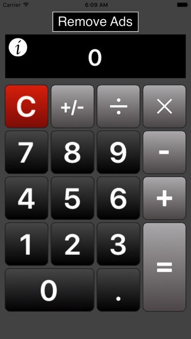Emulate iPhone app Calculator· - Easy to Use using MyAndroid