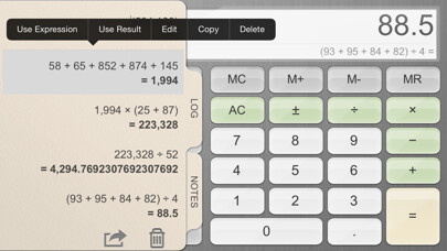 Emulate iPhone app Calculator for iPad! using MyAndroid