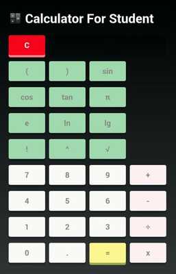 Emulate Android APK calculator for student Emulate Android APK calculator for student