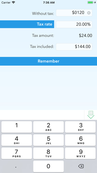 Emulate iPhone app Calculator for VAT using MyAndroid Emulate iPhone app Calculator for VAT using MyAndroid