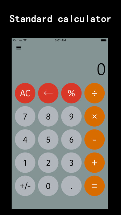 Emulate iPhone app Calculator HD Pro for iPad using MyAndroid