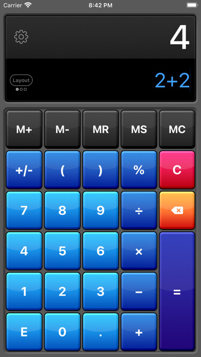 Emulate iPhone app Calculator HD+ Pro using MyAndroid Emulate iPhone app Calculator HD+ Pro using MyAndroid