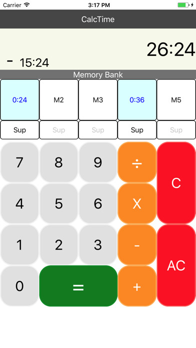 Emulate iPhone app Calculator hours and minutes using MyAndroid Emulate iPhone app Calculator hours and minutes using MyAndroid