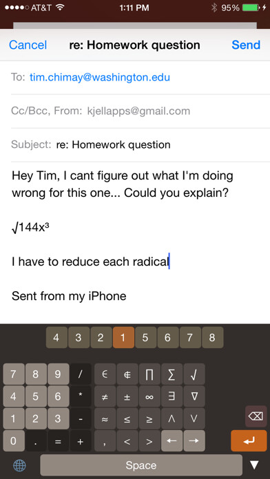 Emulate iPhone app Calculator Keyboard - Easy to Use Math Symbols using MyAndroid Emulate iPhone app Calculator Keyboard - Easy to Use Math Symbols using MyAndroid