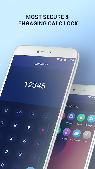 Run android online APK Calculator Lock: Media Vault from MyAndroid or emulate Calculator Lock: Media Vault using MyAndroid