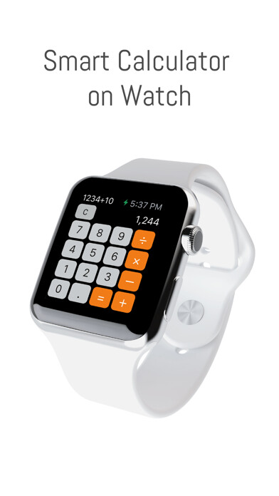 Emulate iPhone app Calculator on Watch using MyAndroid