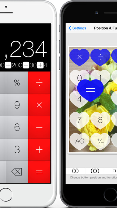 Emulate iPhone app Calculator Pro basic using MyAndroid