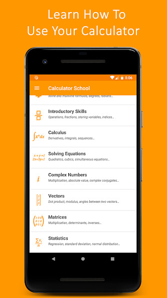 Emulate Android APK Calculator School