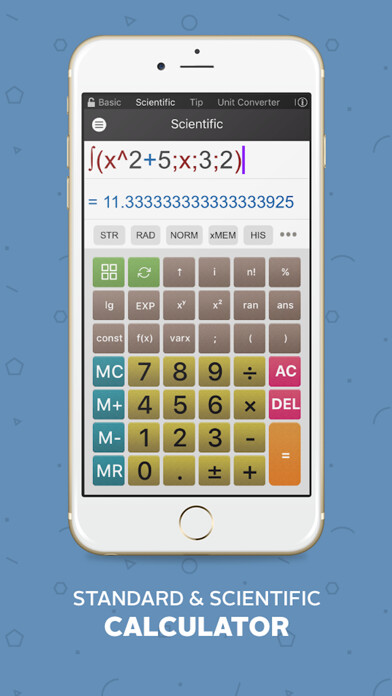 Emulate iPhone app Calculator : Scientific Calculator & converter using MyAndroid Emulate iPhone app Calculator : Scientific Calculator & converter using MyAndroid