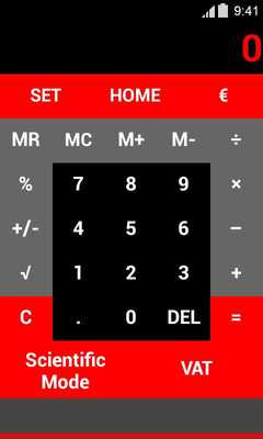 Emulate Android APK Calculator + VAT Pro