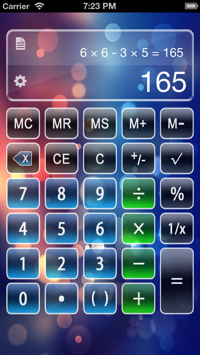 Emulate iPhone app Calculator X Free - Advanced Scientific Calculator with Formula Display & Notable Tape using MyAndroid Emulate iPhone app Calculator X Free - Advanced Scientific Calculator with Formula Display & Notable Tape using MyAndroid