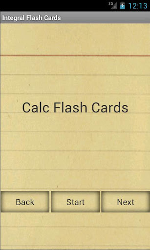Run android online APK Calculus Integral Flashcards from MyAndroid or emulate Calculus Integral Flashcards using MyAndroid
