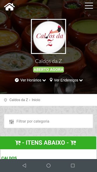 Run android online APK Caldos da Z Unaí/MG from MyAndroid or emulate Caldos da Z Unaí/MG using MyAndroid Run android online APK Caldos da Z Unaí/MG from MyAndroid or emulate Caldos da Z Unaí/MG using MyAndroid