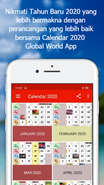 Run android online APK Calendar 2020 Malaysia from MyAndroid or emulate Calendar 2020 Malaysia using MyAndroid