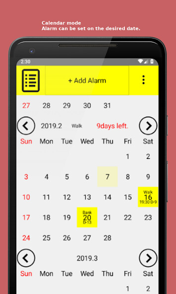 Run android online APK Calendar Alarm (D-DAY) from MyAndroid or emulate Calendar Alarm (D-DAY) using MyAndroid Run android online APK Calendar Alarm (D-DAY) from MyAndroid or emulate Calendar Alarm (D-DAY) using MyAndroid