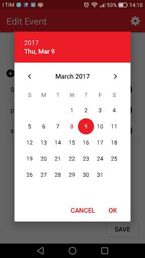 Emulate Android APK Calendar and block notes
