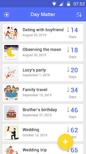 Run android online APK Calendar Countdown from MyAndroid or emulate Calendar Countdown using MyAndroid