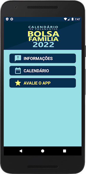 Run android online APK Calendario Bolsa Familia 2022 from MyAndroid or emulate Calendario Bolsa Familia 2022 using MyAndroid