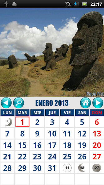 Emulate iPhone app CalendarioCL using MyAndroid Emulate iPhone app CalendarioCL using MyAndroid