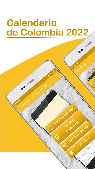 Run android online APK Calendario de Colombia 2022 from MyAndroid or emulate Calendario de Colombia 2022 using MyAndroid