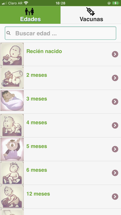 Emulate iPhone app Calendario de Vacunación ARG using MyAndroid Emulate iPhone app Calendario de Vacunación ARG using MyAndroid