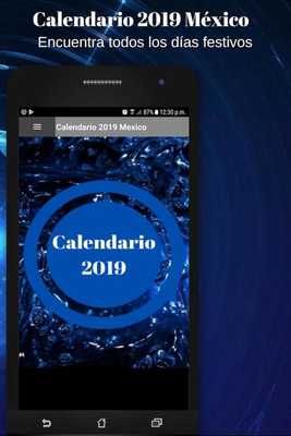 Emulate Android APK Calendario Mexico 2019 con festivos gratis Emulate Android APK Calendario Mexico 2019 con festivos gratis