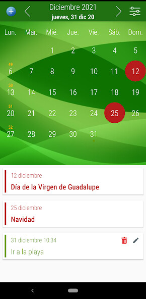 Run android online APK Calendario México 2022 from MyAndroid or emulate Calendario México 2022 using MyAndroid