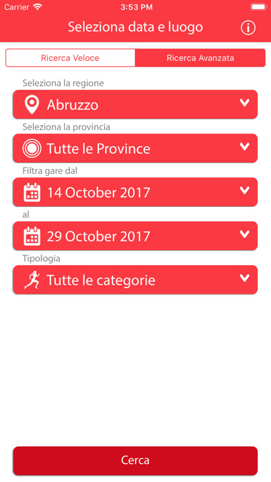 Emulate iPhone app CalendarioPodismo using MyAndroid Emulate iPhone app CalendarioPodismo using MyAndroid