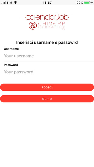 Emulate iPhone app calendarJob using MyAndroid