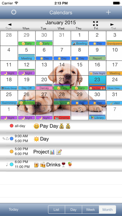 Emulate iPhone app CalendarLife using MyAndroid Emulate iPhone app CalendarLife using MyAndroid