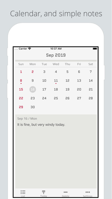 Emulate iPhone app CalendarM using MyAndroid Emulate iPhone app CalendarM using MyAndroid