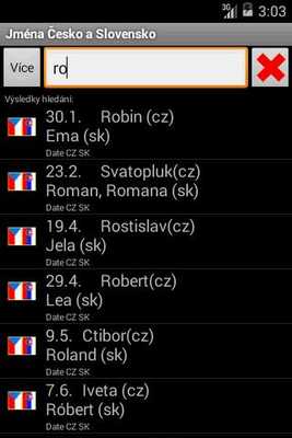 Emulate Android APK Calendar of Names Czech Slovak Emulate Android APK Calendar of Names Czech Slovak