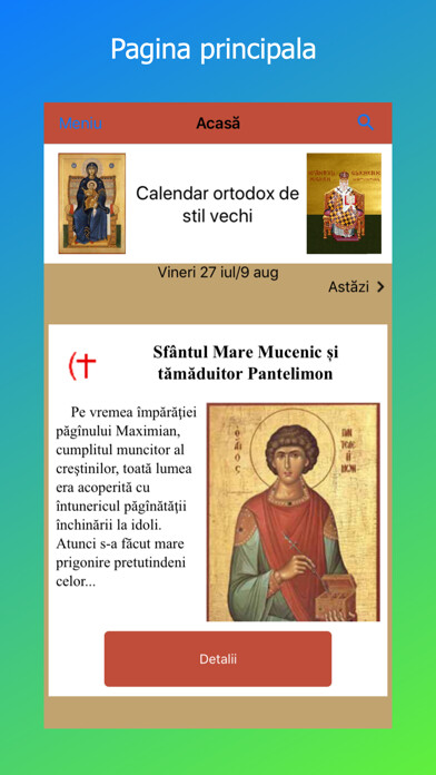 Run android online APK Calendar ortodox de stil vechi from MyAndroid or emulate Calendar ortodox de stil vechi using MyAndroid
