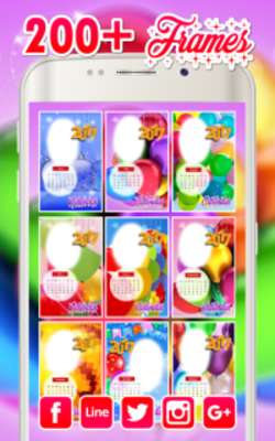 Emulate Android APK Calendar Photo Frame 2017