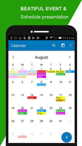 Run android online APK Calendar Planner - Schedule Agenda from MyAndroid or emulate Calendar Planner - Schedule Agenda using MyAndroid