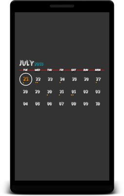 Emulate Android APK Calendar Plus for Kustom Emulate Android APK Calendar Plus for Kustom